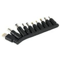 thumbnail image 1 of Adaptateur d'Alimentation Multifonctionnel, Différents Types Noir 8 Modèles Adaptateur d'Alimentation Universel pour Ordinateur Portable, 1 of 8