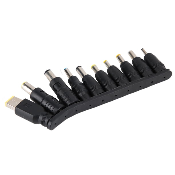 10 Uds DC 5,5 MM conector adaptador de cargador de fuente de alimentación portátil multifuncional Universal