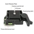 thumbnail image 4 of Quick Release Plate, High Strength Universal Three Level Quick Release Plate Clamp Adapter With  Button For Camera Tripod Monopod Ballhead, 4 of 8