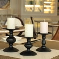 thumbnail image 4 of EeaseMX Candelabro de diseño europeo, candelabro de moda, soporte para velas de arte en hierro, 4 of 8
