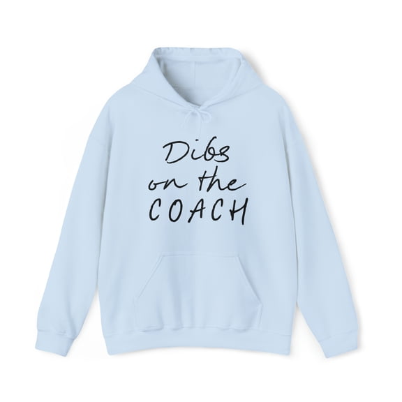 Coach Wife Girlfriend GF Hoodie, Gifts, Hooded Sweatshirt