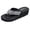 Black, variant on ibiyuan Women Flip Flops Wedge Thong Sandals for Women Non- Rubber Sole Memory Foam Slippers for Women Elegant Womens Shower Shoes for Beach,travel,water or Poolside