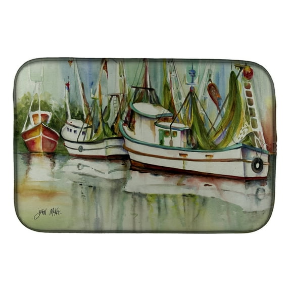 Ocean Springs Shrimper Dish Drying Mat