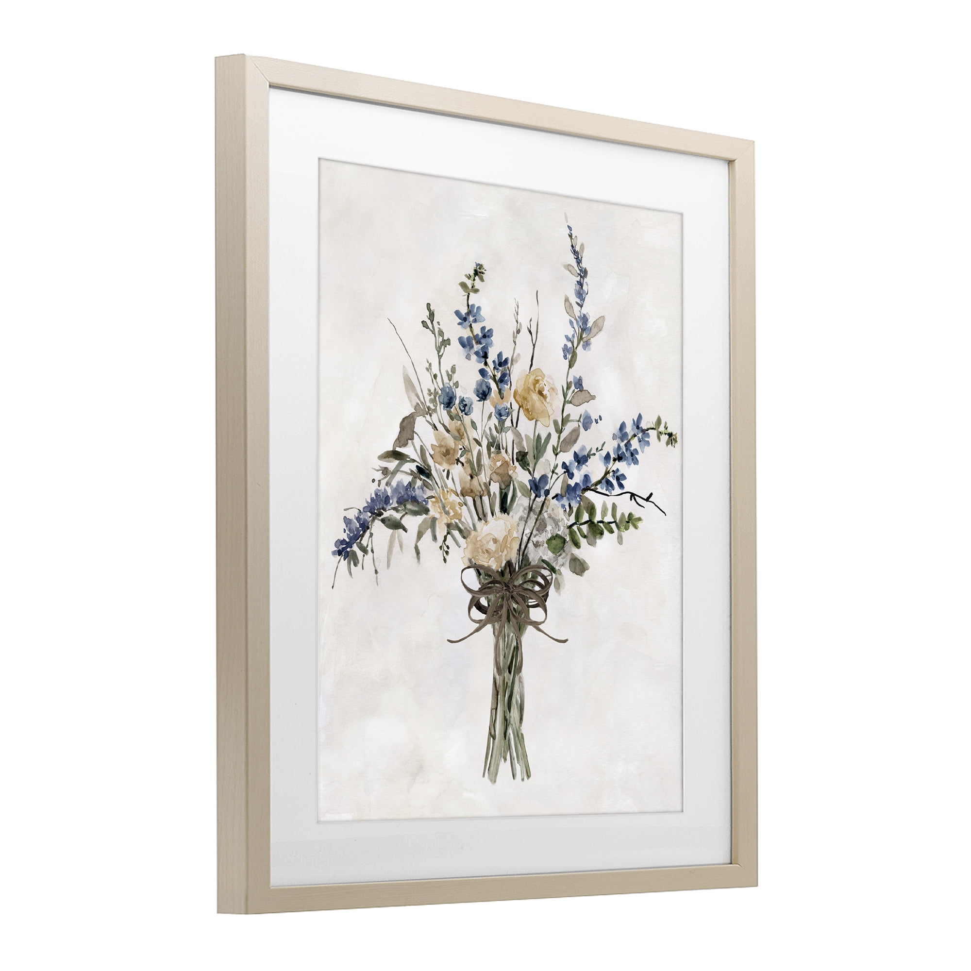 Stupell Industries Subdued Flower Bushel Birch Framed Print Under Glass, design by Carol Robinson