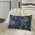 thumbnail image 5 of Salouo Mystical Underwater Coral Scene Print Print Pillow Case Cover,Wrinkle-Free Bed Pillow Cover Pack of 1 Home Decor Fade-Resistant and Stain-Resistant ,Pillows Not Included -14"x20", 5 of 8