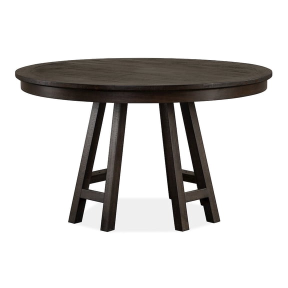 Magnussen Home Westley Falls Graphite 52" Round Dining Table