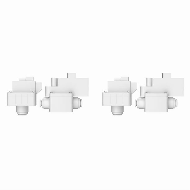 2X Válvula de Alivio del Interruptor de Presión Alta/Baja del Tanque de Agua Conector de Filtro de Agua de Manguera de 1/4 Pulgadas para Motor de Bomba de Ósmosis Inversa