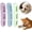 3Pcs, variant on Bite and Brush Dog Chew Toy, Puppy Chew Toys with Bristles for Teeth Cleaning, Stuffable Treat Dispensing Interactive Dog Toy for Teething Puppies