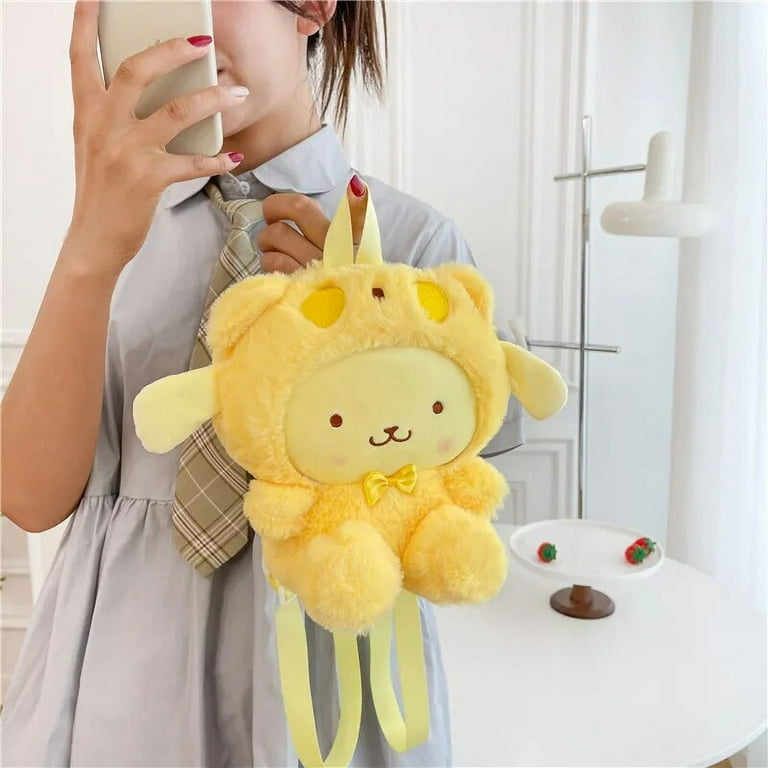 Sanrio Kuromi Cinnamoroll Pochacco Doll Bag Cute Cartoon Plush