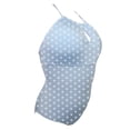 thumbnail image 3 of Traje de Baño Op para Mujer con Amarre Halter Azul Talla M, 3 of 4