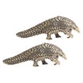 thumbnail image 4 of QUMIIRITY 2Ud De Pangolin En Latón Dorado Para Ambientación Interior, 4 of 8