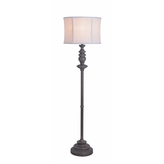 Kenroy Home 35320wal 59 5 In Rosa Floor Lamp Walnut Wood Com Rosa Floor Lamp Walnut Wood, Habitat Tripod Floor Lamp Base Walnut Stain