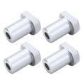 thumbnail image 4 of Bench Dogs, Workbench Brake Stops Corrosion Proof 4 Pcs Easy To Operate  For Woodworking Silver, 4 of 8