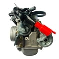 thumbnail image 3 of Pd24j 24mm Aluminum Alloy Electric Carburetor Replacement compatible with Gy6 125 150cc, 3 of 5