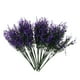 thumbnail image 1 of 15 piezas de lavanda artificial, tallos de lavanda, arreglo floral, tallos de lavanda, decoración de flores falsas, 1 of 8