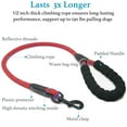 thumbnail image 3 of Dual Dog Leash, Double Dog Leash, 360 Swivel No Tangle Walking Leash, Shock Absorbing Bungee for Two Dogs, Large (25-150 lbs), 3 of 6