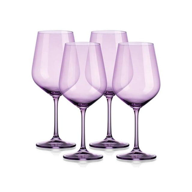 Godinger 28003 19,5 Po Verre à Vin Rouge Pur Pourpre - Lot de 4