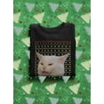 thumbnail image 3 of Funny Cat Sweatshirt Men -Smartprints Designs, Male Small, 3 of 4