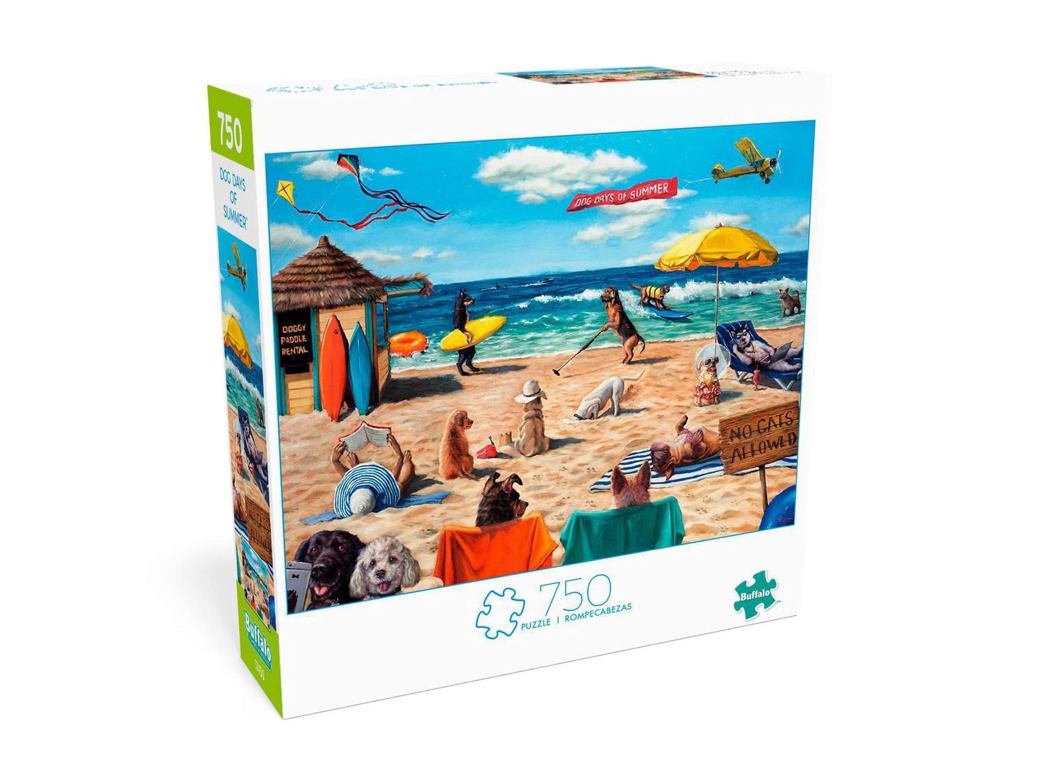 Buffalo Games - Le puzzle Art of Play - Dog Days of Summer - en 750 pièces