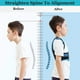thumbnail image 4 of Corrector de postura profesional Lexniush para niños. Soporte de espalda ajustable para adolescentes, niños y niñas. Soporte para la columna vertebral debajo de la ropa para mejorar la postura encorva, 4 of 5