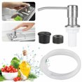 thumbnail image 2 of SHAR Soap Dispenser, Stainless Steel Kitchen Sink Soap Dispenser, Built-In Soap Dispenser, 2 of 5