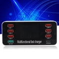 thumbnail image 4 of Cargador USB Múltiple, Cargador USB De 8 Puertos 100-240V Inteligente A Prueba De Fuego Para Teléfonos Móviles Para Otros Dispositivos USB Para Tabletas, 4 of 7