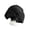 Black, variant on Pet Grooming Training Head Model With Realistic Synthetic Hair Great For Trimming And Coloring Training Scissors
