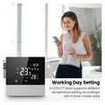 thumbnail image 5 of Tuya Smart Thermostat, Electric Floor/Heating Water/Gas Boiler Temperature Controller,LCD Touch Screen Remote ,Upgrade Function, 5 of 7