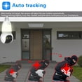 AI Human Tracking 5MP Color Night Vision WiFi Bulb Camera - 2-in-1 ...