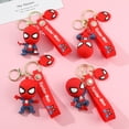 thumbnail image 2 of Llaveros creativos de dibujos animados de Disney para hombre o mujer, llavero de Spiderman, juguetes rojos, personalidad fresca, colgante para bolso qiuyongming unisex, 2 of 2