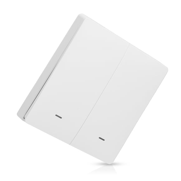 Interrupteur Lumineux Intelligent, Interrupteur Mural Intelligent 86 Pcs pour la Maison pour TUYA ZigBee 1-Gang,2-Gang,3-Gang