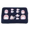 thumbnail image 2 of Miniature Tea Set, Ceramic Material Mini Tea Set Model Smoothing Odorless Durable  for Dollhouse Decorations, 2 of 7