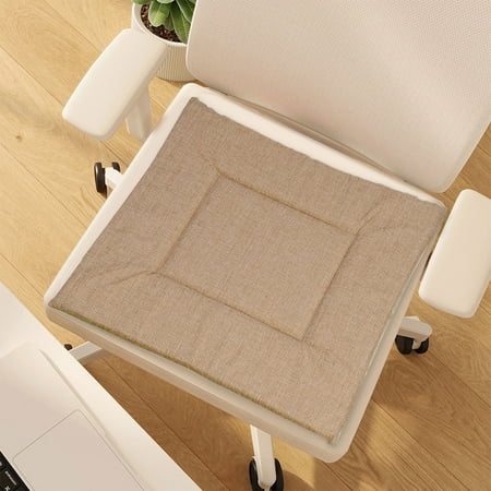 

Multi-Color Linen Sponge Cushion Chair Pad - Linen Cushion Pad For Home Furnishings - Chair Cushion Seat Pad For All Seasons