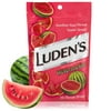 5 Pack Ludens Throat Drops, Watermelon, 25 Count Each