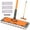 Orange, variant on SUGARDAY Mops for Floors with 5 Disposable Mop Pads Refills for Powermop Wet Dry Hardwood Floor Spray Mops
