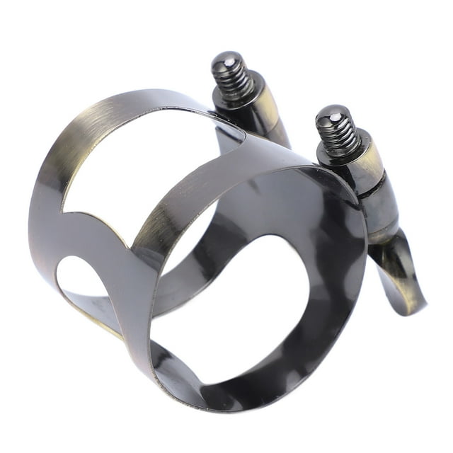 Clips de Clarinette en Métal, Pince de Fixation de Remplacement, Accessoires de Support de Ligature avec Taille de Filetage Standard pour un Serrage Précis