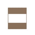 thumbnail image 2 of Domi Outdoor Living Heavy Duty Clear Panel Curtain, 18 oz Waterproof PVC Polyester Curtain, Tearproof, and Weather-Resistant Panel w/Eyelets for Patios,Gazebos,Pergolas (8'H x 7'W, Brown), 2 of 8