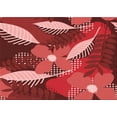 thumbnail image 1 of Ahgly Company Indoor Rectangle Patterned Valentine Red Area Rugs, 8' x 12', 1 of 6
