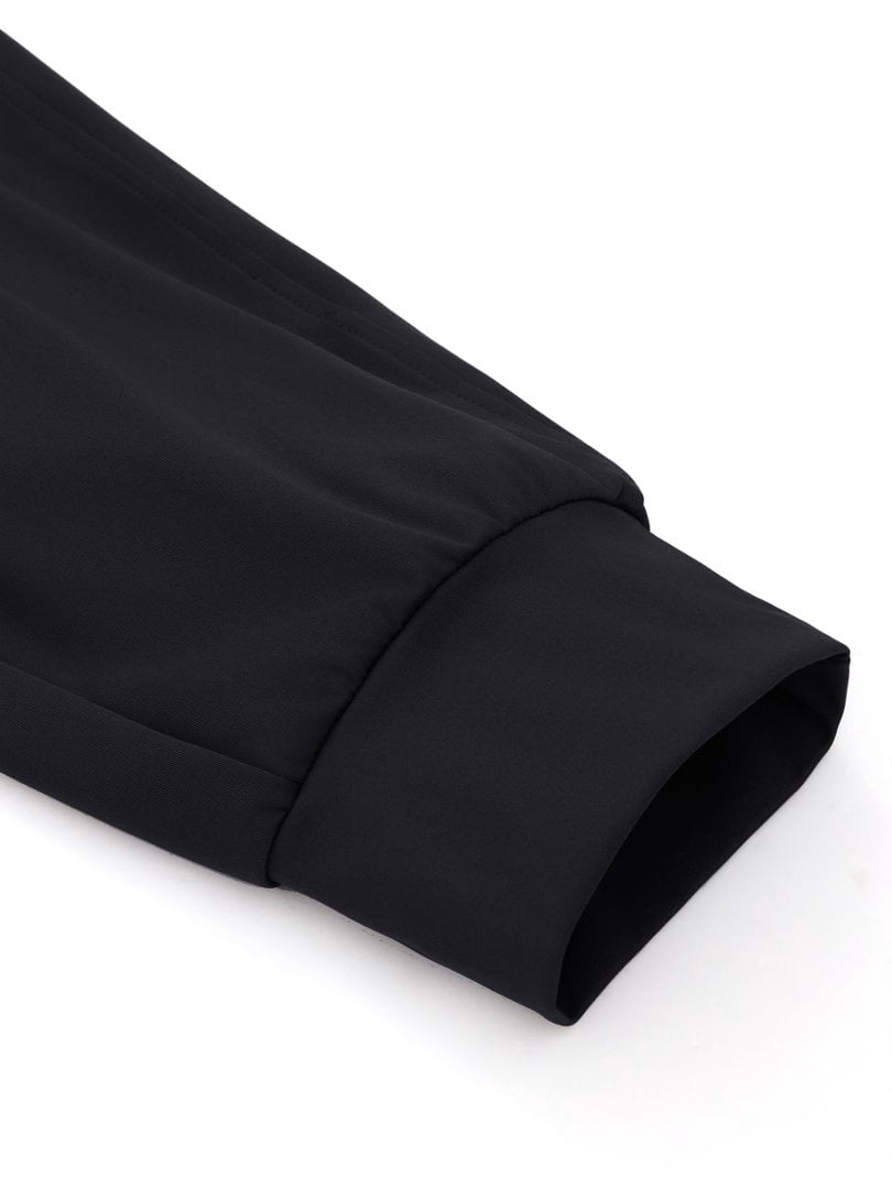Youclos Mens Lightweight Knit Joggers - Zipper Pockets Drawstring Waist Athletic Pants for Running Gym