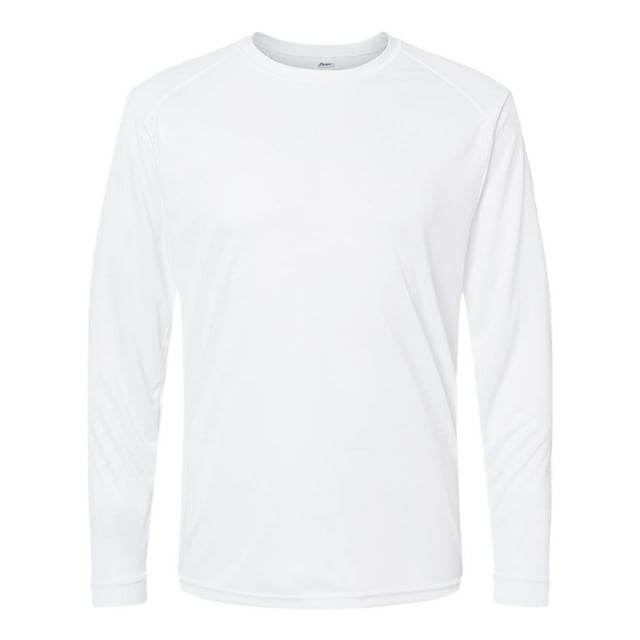 T-Shirt à Manches Longues de Performance Long Islander, TP, Blanc