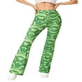 thumbnail image 2 of Bootcut Yoga Pants for Women Ripple Wide Leg Bell Bottom Flare Trouser, 2 of 5