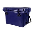 thumbnail image 5 of 25QT Rotomolded Insulated Cooler, 5-7 Days Ice Retention Hard Cooler with Bottle Opener, Cup Holder & Drain Plug, Portable Ice Chest for Camping, Fishing, Beach, 5 of 12