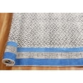 thumbnail image 5 of Casavani Outdoor Yoga Mat Vintage Area Kilim, Blue 2.6x10 ft, 5 of 6