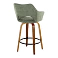 thumbnail image 6 of LumiSource Mustang 26" Fixed-Height Counter Stool - Set of 2, 6 of 6