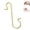 Gold, variant on Zwwxt Metal S Ornament Hooks S Hooks Christmas Tree Hanging Hooks For Holiday Decorations Crafts Ornaments