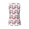 thumbnail image 5 of Haiem Cherry Blossoms Workout Tank Tops for Women, Athletic Sports Slim-Fit Tank Tops, Compression Sleeveless Dry Fit Shirts,Athletic Shirt-, 5 of 9