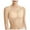 Beige, variant on Bras for Women Plus Size Womens Seamless Bras No Underwire V Mesh Comfort Bralette Full Coverage Push Up Everyday T-Shirt Bra