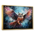 thumbnail image 2 of Designart "Dreamy Flight Of The Owls" Animals Owl Floater Framed Wall Art Prints, 2 of 5
