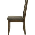 thumbnail image 6 of 2 Knotty Nutmeg & Grey Ladderback Dining Chairs - Rustic Appeal For Area Hardwood Construction And Cozy Seat Pad Chair Of Elegance Kitchen Strong Relaxing Cushion, 6 of 6