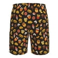 thumbnail image 6 of Naloa Burger Fries Men's Beach Shorts, Surfing shorts, Swim trunks, Quick Dry Swim Trunks for Surfing Beach Fun - XX-Large, 6 of 9